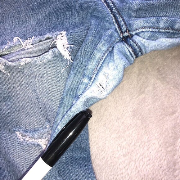 American Eagle Womens Jeans Size 6 Lot Of Two Bootcut Skinny Distressed Denim - Picture 2 of 16